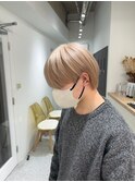 MEN’S HAIR/サーフカール/刈り上げセンターパート/渋谷