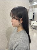 顔まわりカット