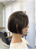 地毛風ストレート×ボブ
