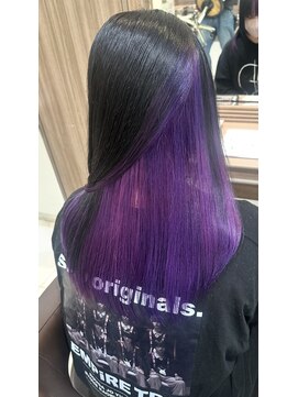 アッシュ 洋光台店(Ash) 洋光台ブリーチ複雑履歴ダブルカラー白髪ぼかしハイライト