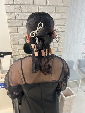 スイ(sui) リボンカチモリヘア♪