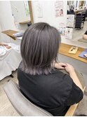透明感グレー × くびれレイヤー