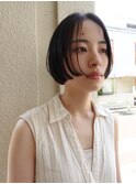 三軒茶屋【CEINEOUR】王道大人ショートボブ×イルミナカラー韓国