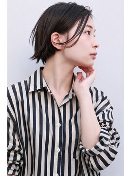 ドロップ(drop) 大人のニュアンスショートボブ