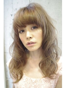 アンフィ ヘアー(Amphi hair) ☆重めバング×無造作パーマ☆