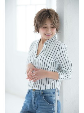 美容室 パルス 静岡鷹匠店(PALS) 外国人風ショート