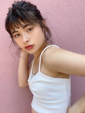 エクー(ECOO) 『ラベンダークアッシュ×こなれ外国人風アレンジ』　ECOO