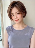 【AFLOAT 晃輔】20代30代大人可愛いひし形ショートボブ 髪質改善