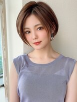 アフロート ディル(AFLOAT D'L) 【AFLOAT 晃輔】20代30代大人可愛いひし形ショートボブ 髪質改善