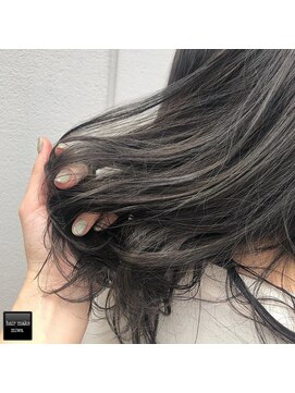 ヘアメイクミワ(HAIR+MAKE MIWA) gray black
