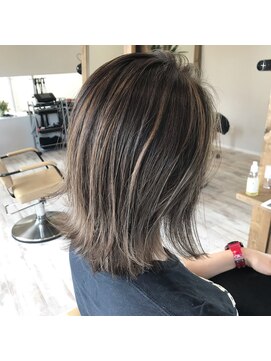 シキ(C key) 細いハイライト