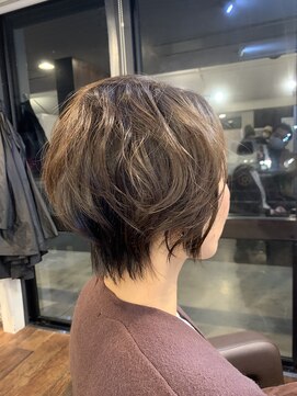 ヘアメイク オブジェ(hair make objet) くびれショート