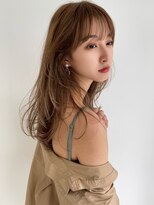 ノク(nok)&nbsp;ハイライトヘルシーベージュ_くびれミディラベンダーカラー