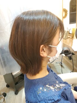 モンプルポ(momp repos) 重め外はねボブ