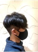 前下がりマッシュ|ショートカット|フェード|ベリーショート