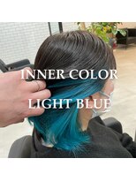 クレア 岡崎南店(CREA)&nbsp;「ブリーチ×２」インナーブルー