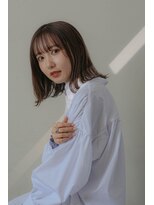 アトリエノエラ(Atelier Noella)&nbsp;グレージュ/レイヤー/大人可愛い/ナチュラル/透明感/南草津/草津