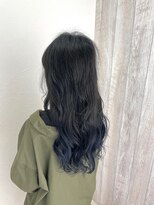 シエル 立川店(CIEL) 【CIEL×久光】ダークグレー×ネイビーブルーグラデーション