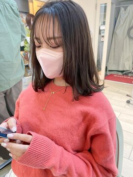 テトラ バイ ネオリーブ 横浜西口店(tetra by neolive) ミディアムレイヤー!くびれヘア