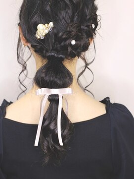 ディア(.eer) 注目度間違いなし // ** 編み込みフルールヘア **