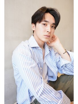 ニコ トウキョウ(nico TOKYO) メンズ/センターパート/横分けセンターパート/ハイライト