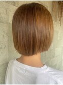 ミルクティーベージュダブルカラーインナーカラーケアブリーチ