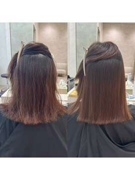 シンシア 銀座(sinsia) 忙しいママさんこそsins式髪質改善酸性ストレート[30代40代50代]