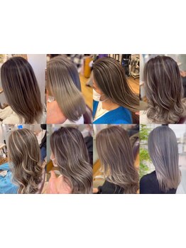 《美しく上品な立体感を*》ダメージレスに女性の魅力が引き立つ大人ハイライト＊[小田原]