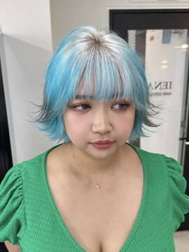 ヴェルデ(Verde) ホワイトデザイン ルーツカラー、ダブルカラー ケアブリーチ