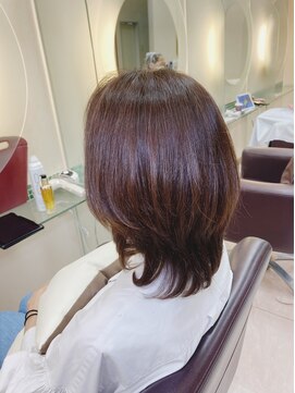 松本平太郎美容室 土浦パートワン(PART1) 大人くびれミディアムスタイル　30代40代50代60代　土浦