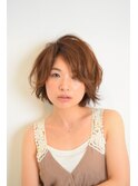 ワンサイドショート/ボブ/ブランジュ/ダブルバンク 表参道/青山