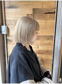 ハイトーンベージュ(ブリーチ計2回)
