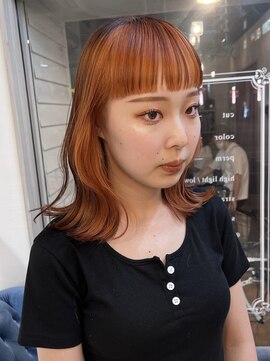 アプリ バイ リアン 浦和(appri by Rien) ミディアムヘア/デザインカラー/シルキーベージュ[浦和/浦和駅]