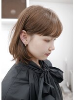 マスタード(MASTARD)&nbsp;ショートカットショートヘアボブボブウルフネビージュワンレン