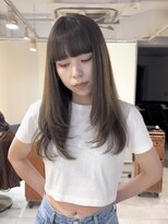 テトラ バイ ネオリーブ 横浜西口店(tetra by neolive)&nbsp;ダブルカラー　ミルクティーベージュ　横浜　レイヤー