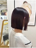 高発色ピンク×タッセルボブ【BUBBLES溝の口】