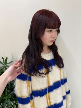 ユヌ(Une) 《hinari》大人気ワインレッドカラー