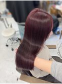 韓国くびれロング レイヤーオルチャン小顔前髪 艶髪 髪質改善