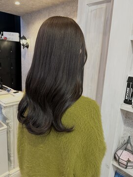 キャアリー(Caary) 福山美容室caary イルミナカラーアッシュブラウン透明感20代