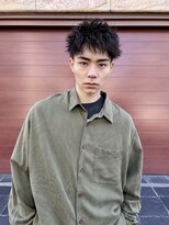 スパイキーショート/ツイストスパイラル/ニュアンスパーマ