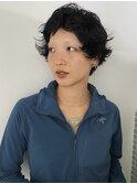 【心斎橋hen】ショートパーマ　くせ毛風パーマ