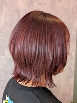 ザ ラブズ ラフズ ヘアー 本店(the loves laughs hair)&nbsp;ボブレイヤー/ラベンダーピンク/個性派ボブ/韓国風ボブ