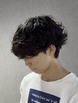 テクト バイアッシュ 吉祥寺店(Tect by Ash) シャドウバングシャドウパーマウルフ無造作パーマ