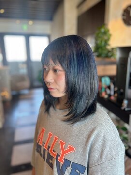 アンツ サザンリゾート 茅ヶ崎店(ANT'S Southern Resort) クラゲヘアー/小顔に見せるヘア/ココアベージュ/