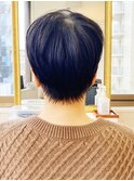 アイロン・ブラシ未使用！ハンドドライのみで完成の大人ショート