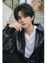 ベル 表参道Terrace(Belle) フェザーパーマ/センターパート/ツーブロック/シャドウパーマ