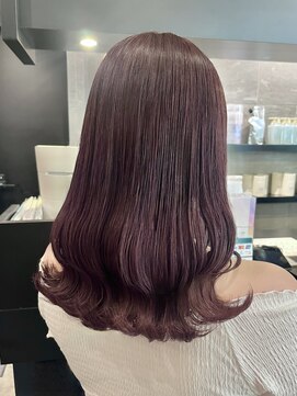 ケンジ 横浜(KENJE) ブリーチなしダブルカラー/ピンク/ラベンダー