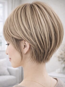 ヘアーサロン リーベ 東久留米店(Hair Salon Liebe) ブリーチハイライト髪質改善ダブルカラーレイヤーカット