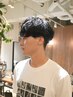 【竹内指名限定】メンズカット＋パーマ￥14300→￥11000