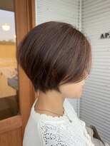 アパートメント 山口阿知須店(APARTMENT) 前髪なしショートボブ